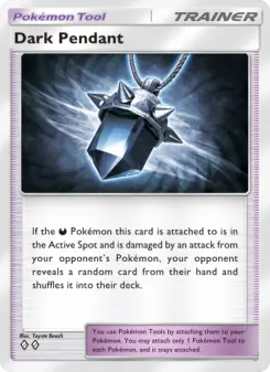Pokémon-Karte Dark Pendant 154/161