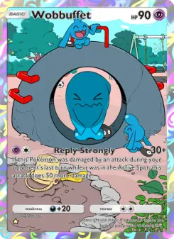 Pokémon-Karte Wobbuffet 175/161