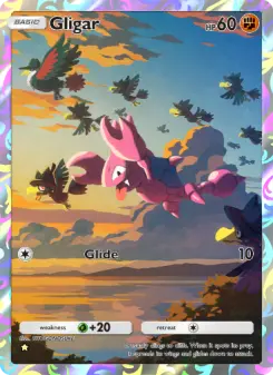 Pokémon-Karte Gligar 176/161