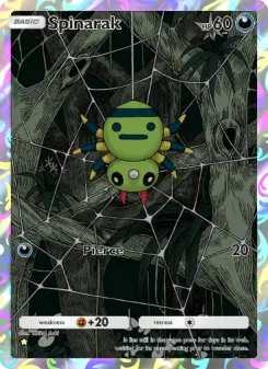 Pokémon-Karte Spinarak 177/161