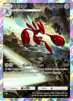 Pokémon-Karte Scizor 180/161