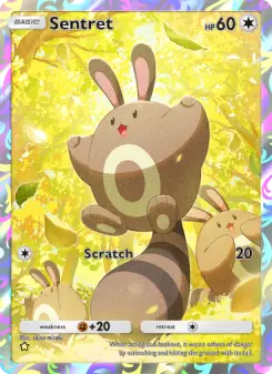 Pokémon-Karte Sentret 181/161