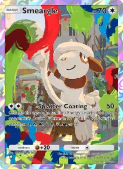 Pokémon-Karte Smeargle 184/161