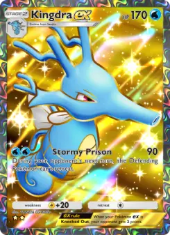 Pokémon-Karte Kingdra ex 188/161