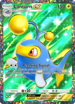 Pokémon-Karte Lanturn ex 189/161