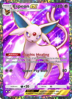 Pokémon-Karte Espeon ex 190/161