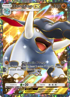 Pokémon-Karte Donphan ex 191/161