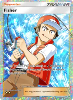 Pokémon-Karte Fisher 199/161
