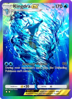 Pokémon-Karte Kingdra ex 203/161