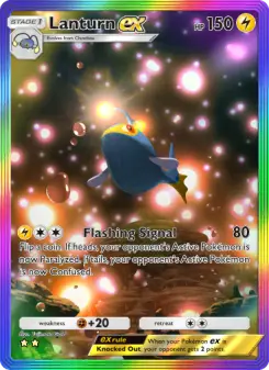 Pokémon-Karte Lanturn ex 204/161