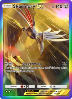 Pokémon-Karte Skarmory ex 209/161
