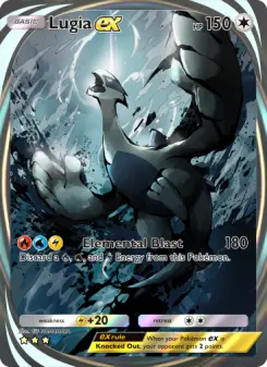 Pokémon-Karte Lugia ex 211/161