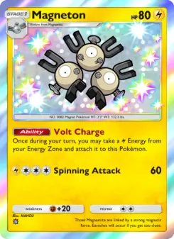 Pokémon-Karte Magneton 218/161