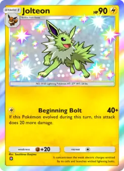 Pokémon-Karte Jolteon 219/161