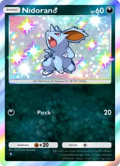 Pokémon-Karte Nidoran♂ 226/161