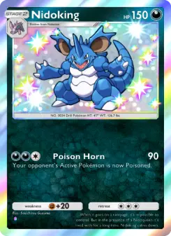 Pokémon-Karte Nidoking 228/161