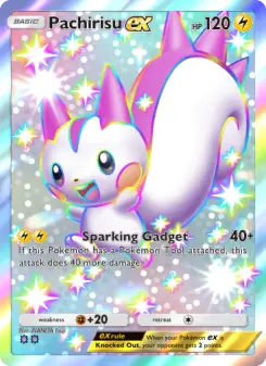 Pokémon-Karte Pachirisu ex 236/161