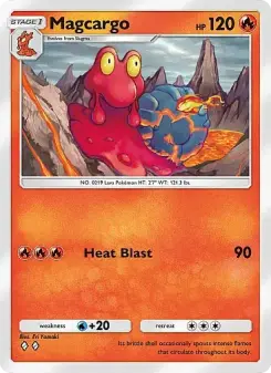 Pokémon-Karte Magcargo 009/071