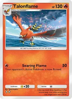 Pokémon-Karte Talonflame 012/071