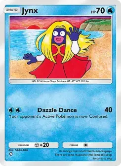 Pokémon-Karte Jynx 019/071