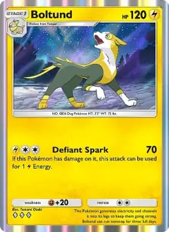 Pokémon-Karte Boltund 031/071