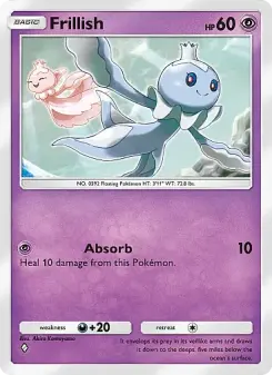 Pokémon-Karte Frillish 038/071