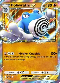 Pokémon-Karte Poliwrath ex 042/071