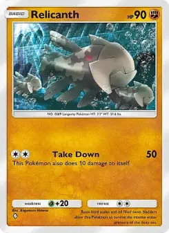 Pokémon-Karte Relicanth 045/071