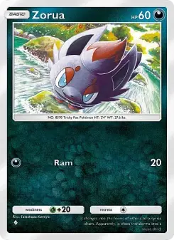 Pokémon-Karte Zorua 049/071