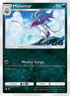 Pokémon-Karte Malamar 052/071