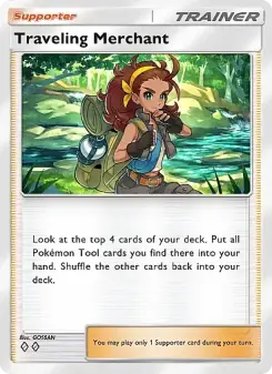 Pokémon-Karte Traveling Merchant 070/071