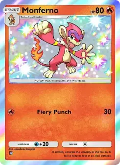 Pokémon-Karte Monferno 092/071