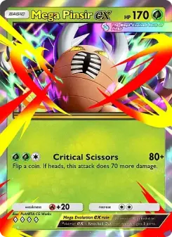Pokémon-Karte Mega Pinsir ex 002/226