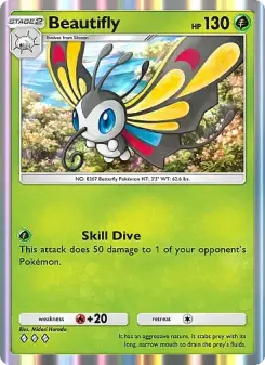 Pokémon-Karte Beautifly 005/226
