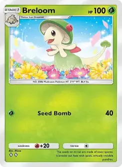 Pokémon-Karte Breloom 012/226