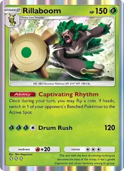 Pokémon-Karte Rillaboom 027/226