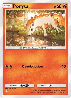 Pokémon-Karte Ponyta 030/226