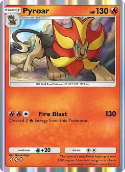 Pokémon-Karte Pyroar 046/226