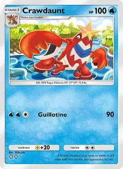Pokémon-Karte Crawdaunt 059/226