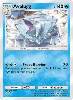 Pokémon-Karte Avalugg 075/226