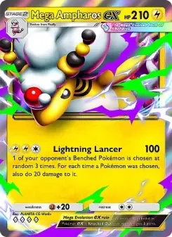 Pokémon-Karte Mega Ampharos ex 085/226