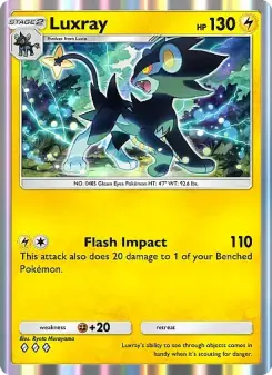 Pokémon-Karte Luxray 088/226