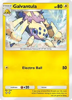 Pokémon-Karte Galvantula 093/226