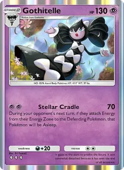 Pokémon-Karte Gothitelle 114/226