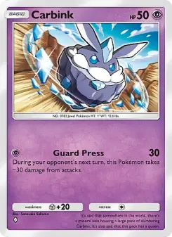 Pokémon-Karte Carbink 119/226