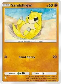 Pokémon-Karte Sandshrew 122/226