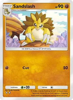 Pokémon-Karte Sandslash 123/226