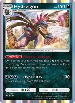 Pokémon-Karte Hydreigon 157/226