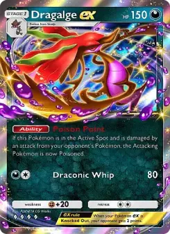 Pokémon-Karte Dragalge ex 160/226