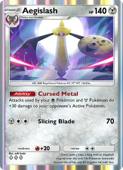 Pokémon-Karte Aegislash 172/226